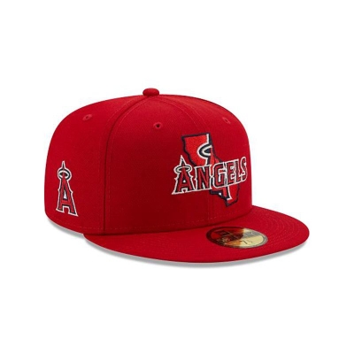 Sapca New Era Los Angeles Angels MLB Local 59FIFTY Fitted - Rosii